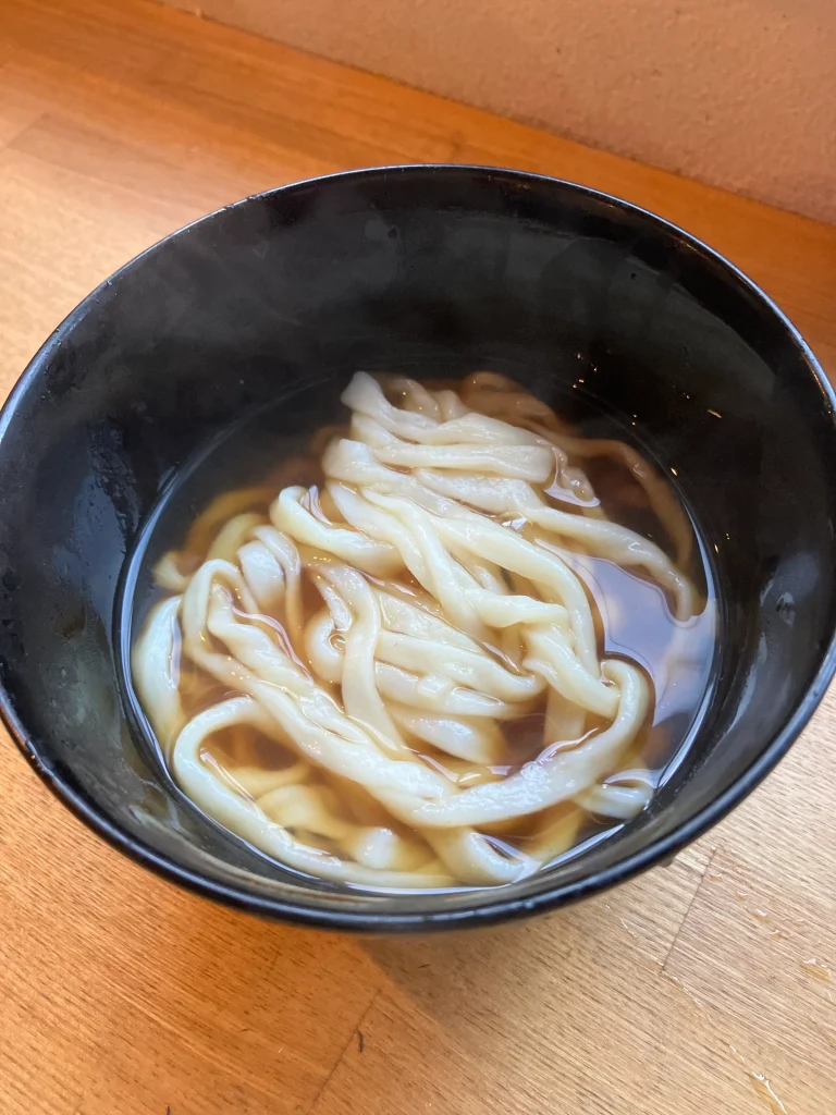 Udon and soup