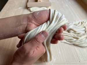 hand-made Udon